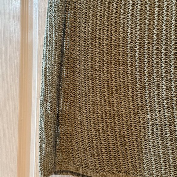 rag & bone | Riley Semisheer Knit Tank | Sage Green | Size: M - Picture 5 of 10